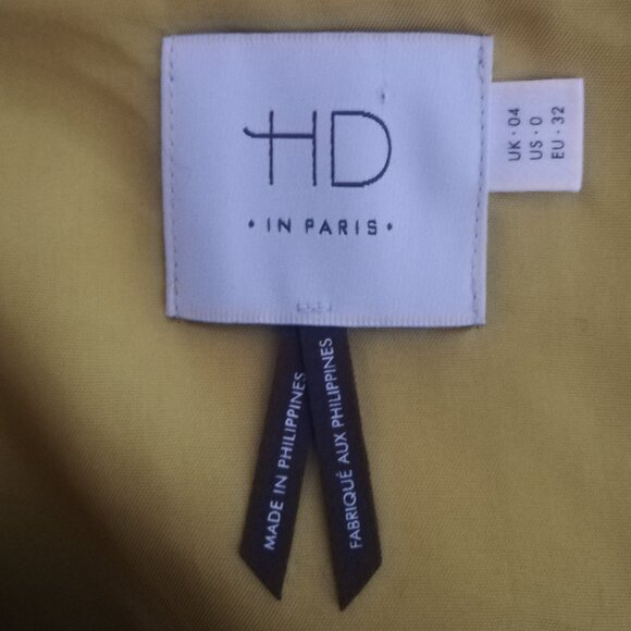 Anthropologie Yellow HD in Paris Mini Skirt - XS - Picture 5 of 5